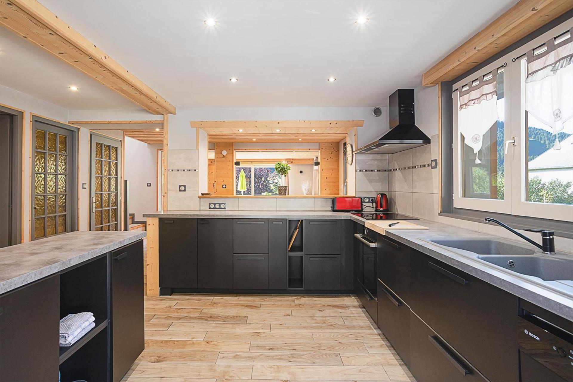 Les 4 Saisons - Ski, Parking Et Jardin Abondance